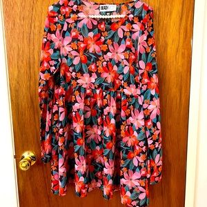 Beach Riot joslyn dresss in fiery plumeria